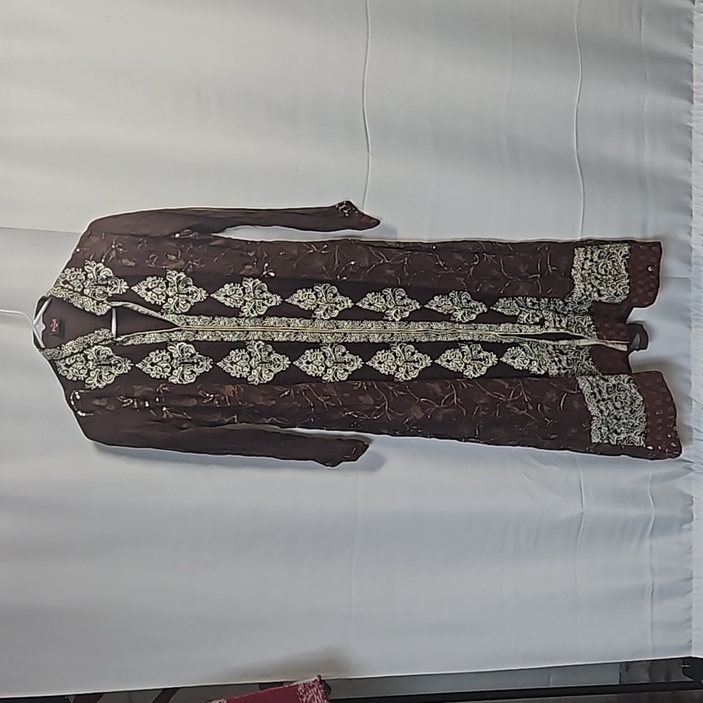 Sha Posh Embroidered Maxi Dress Size M